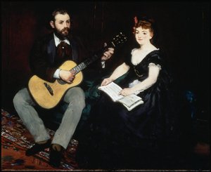 Leçon de musique - Édouard Manet